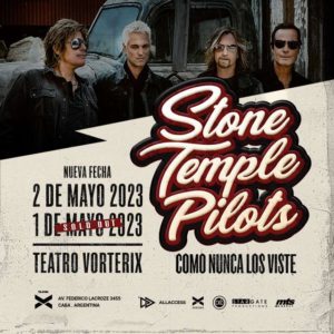 Por entradas agotadas, la banda confirmó una segunda fecha en Buenos Aires el día 2 de mayo de 2023. Las entradas están disponibles a través de allaccess.com.ar